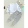 thumbnail image 3 of Aunavey My First St. Patrick's Day Newborn Baby Boys Outfit Sets Toddler Long Sleeve Sweatshirts Tops Drawstring Pants, 3 of 8