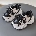 thumbnail image 3 of NOKIO Girls Running Shoes Lace-Up Adjustable Strap Non-Slip Mesh Athletic Sneakers School Walking Hiking Sports Sneakers Kids Breathable Walking Shoes Fall, 3 of 4
