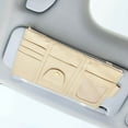 thumbnail image 1 of Car Sun Visor Storage Bag Car With Sun Visor Set Glasses Clip Car Driving License Storage Hanging Bag, 1 of 3