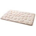 thumbnail image 6 of DISHAN Cobblestone Embossed Floor Mat - Water Absorbent - Non-Slip - Bathroom Floor Carpet - Household Supply, 6 of 8