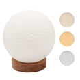 thumbnail image 1 of Labymos Night Light Desktop Decor Night Lamp Table Lamp with Wood Base 3 Light Colors, 1 of 8