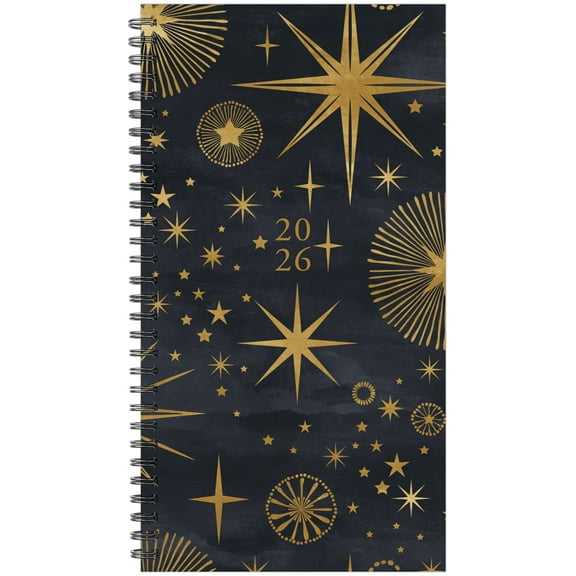 Celestial 2026 3.5" x 6.5" Softcover Weekly Spiral