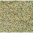 thumbnail image 4 of oneOone Cotton Poplin Twill Pale Orange Fabric Texture & Triangle Geometric Sewing Craft Projects Fabric Prints By Yard 56 Inch Wide, 4 of 4