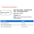 thumbnail image 2 of Valve Cover Gasket - Compatible with 2015 - 2019 Hyundai Sonata 2016 2017 2018, 2 of 2