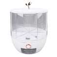 thumbnail image 2 of Contenant de Rangement pour Riz et Grains, Distributeur Alimentaire Antipoussière, Contenant de Rangement Alimentaire Rotatif à 6 Compartiments, Distributeur de Riz Grande Capacité 10 kg pour la Maison, 2 of 7