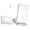 W78Pro-White, variant on Space Saving Wireless Charging Station For Multiple Device Charging Fast Charging Stand Adjustable Light Control