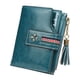 thumbnail image 1 of Guardurnaity Cartera de cuero para mujer con borla, monedero plegable para cambio de dinero, para compras, para tarjetas de crédito y débito Type2 NO2, 1 of 6