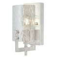 thumbnail image 2 of Westinghouse Lighting  Enzo James Indoor Wall Fixture 1-Light - Brushed Nickel with Frosted Glass, 2 of 5