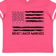 thumbnail image 4 of Inktastic Breast Cancer Awareness Pink Ribbons and Flag Boys or Girls Toddler T-Shirt, 4 of 5
