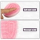 thumbnail image 5 of Cepillo de cabello portátil Unique Bargains, cepillo desenredante mini en forma de huevo, cepillo de masaje para mujeres en color rosa, 5 of 7