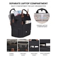 thumbnail image 3 of Mochila para portátil LOVEVOOK Women Teacher de 15,6 pulgadas con puerto USB, 3 of 9