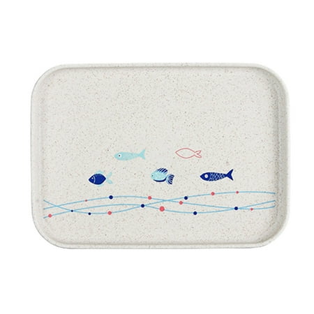 

1 Piece Hotel Serving Trays Rectangle Melamine Tableware