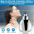 LED Shower Head, Shower Head with Light, 7 Color Flash Light Automatically Changing LED Fixed