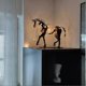 thumbnail image 4 of Metal Three-dimensional Openwork Adonis-horse Sculpture Horse Sculpture-Adonis Desktop Sculpture, 4 of 4