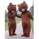 thumbnail image 5 of Disfraz de mascota oso de peluche de moda para cosplay, disfraz de personaje de dibujos animados de conejo, disfraz de fiesta de carnaval con publicidad, 5 of 5