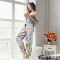 thumbnail image 5 of Honiee Vintage Rose for elegant Women's Lounge Pants and Pajama Pants, crafted for ultimate comfort in your sleepwear essentials-XX-Large, 5 of 6
