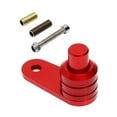 thumbnail image 1 of Youkk Universal Motorcycle Brake Lock Switch Replacement Parking Button Lever Motorcycles Repair Upgrade Modified Accessories Red, 1 of 6