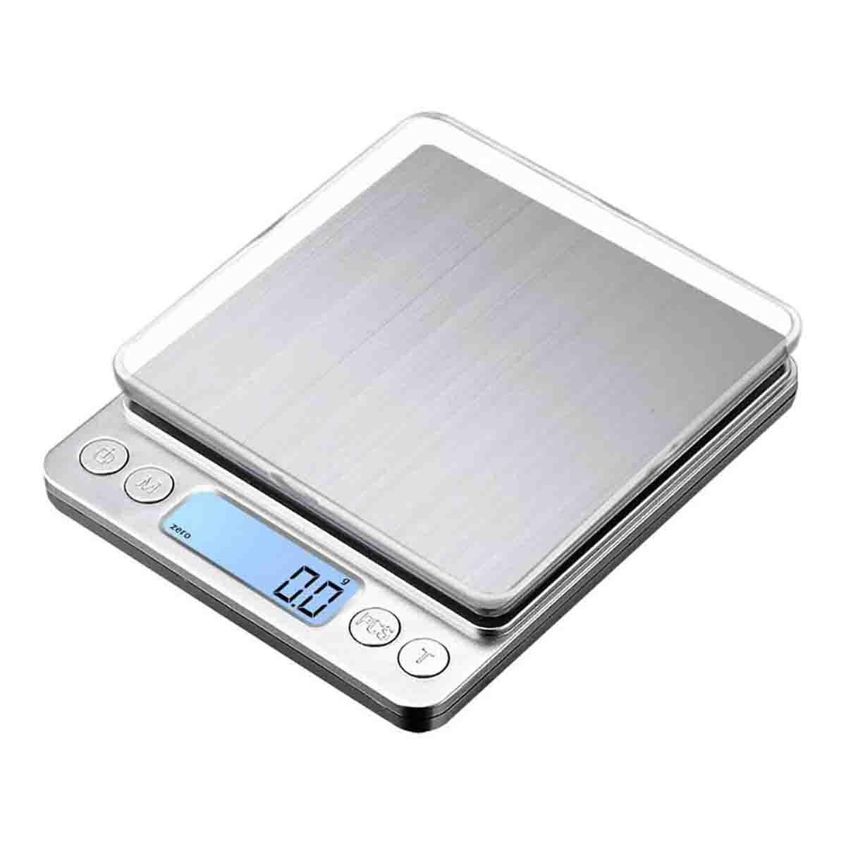 Food Kitchen Scale Weight Grams and Oz LED Backlit Display Stainless Steel Walmart
