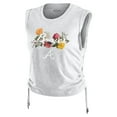 thumbnail image 2 of Women's-WEAR by Erin Andrews  Heather Gray Atlanta Braves Cinched Tank Top, 2 of 4
