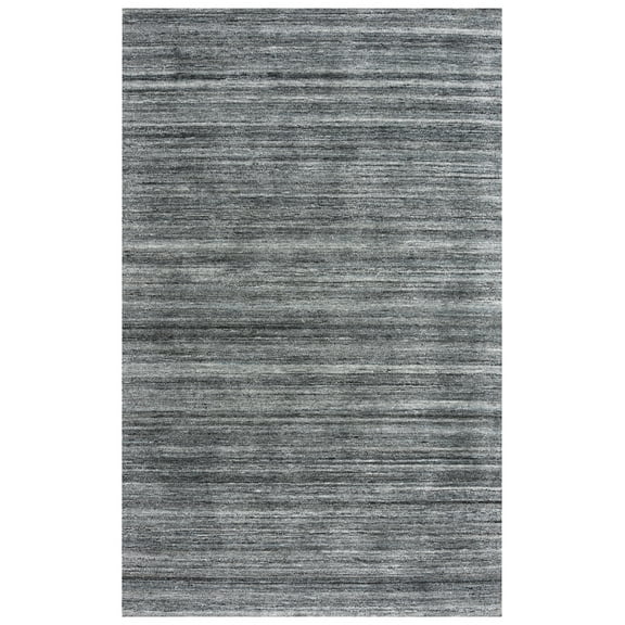 Rizzy Rugs Seasand Area Rug SEA103 Gray Bands Bars 7' 6" x 9' 6" Rectangle