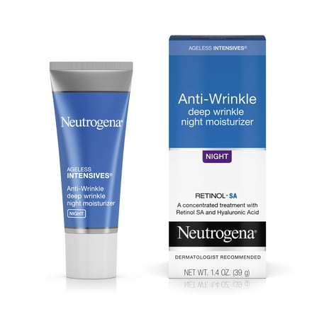 Neutrogena Ageless Intensives Night Cream with Retinol, Anti-Wrinkle, 1.4 (Best Over The Counter Retinol Night Cream)