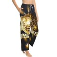 thumbnail image 2 of Daiia 2025 New Year 3 Women's Sleep Pant with Pockets and Drawstring,Pajama Pants-X-Large, 2 of 9