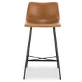 thumbnail image 7 of Poly & Bark Paxton 24” Counter Stool in Tan (Set of 3), 7 of 7