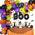 thumbnail image 2 of Halloween Balloon Kit with Foil Confetti Balloons, 2 of 5