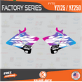 thumbnail image 2 of Kalair GFX Graphics Kit for Yamaha YZ125 (2015-2021) Factory Series, 2 of 5