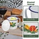 thumbnail image 5 of Enamel Teacup White Vintage Chinese Style for Daily Use 2Pcs, 5 of 5