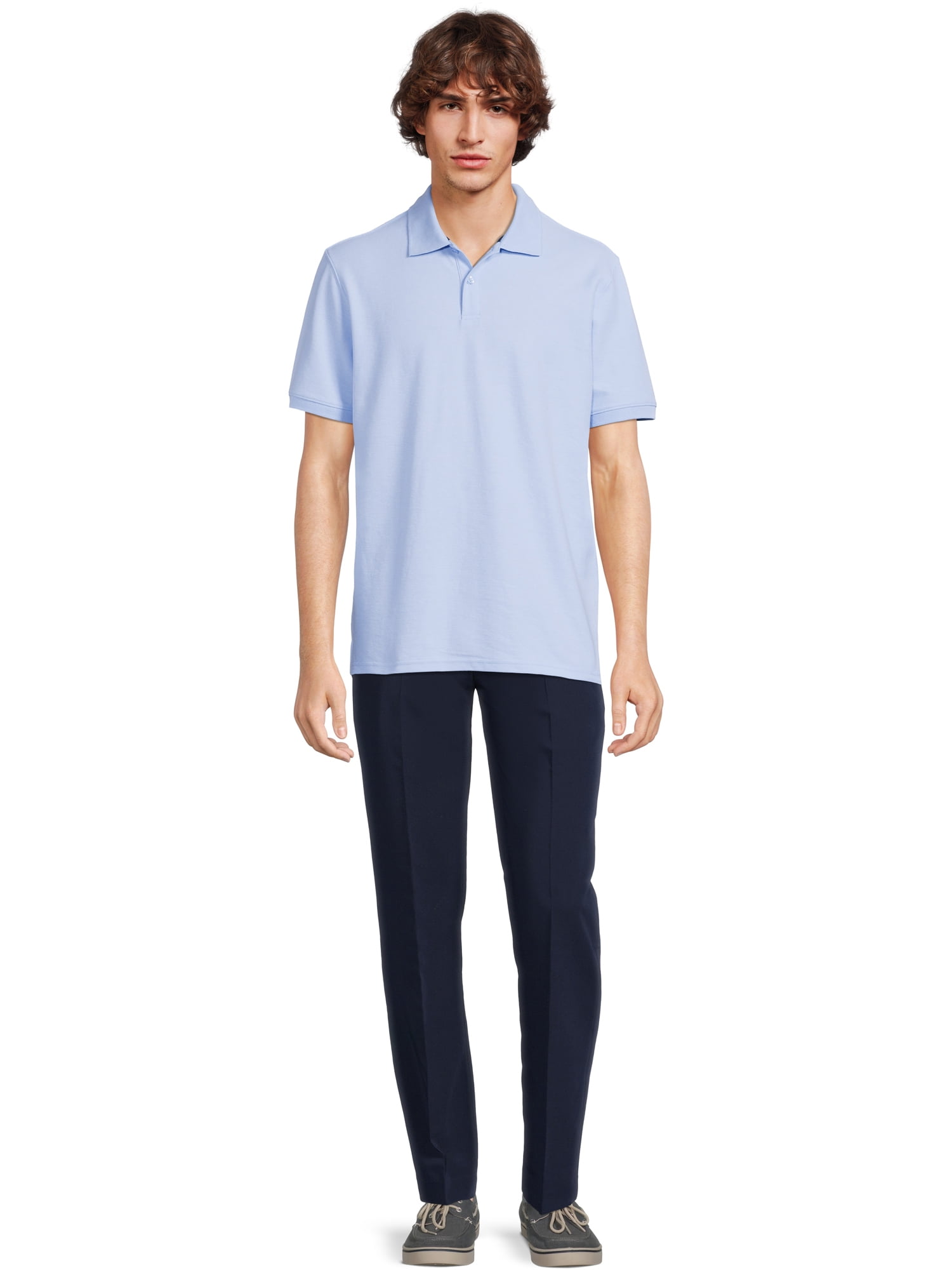 Classic Short-Sleeved Pique Polo - Ready to Wear