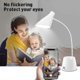 thumbnail image 2 of Led Desk Lamp Usb 14 Led Eye Protection Book Light With 3 Touch Light Button Clip Book With Modes Be, 2 of 4