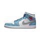 thumbnail image 1 of Tenis Air Jordan 1 Mid French Blue JORDAN DN3706-401 Y DR6235-401, 1 of 4