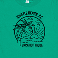 thumbnail image 4 of Inktastic Summer Vacation Mode Myrtle Beach South Carolina Boys or Girls Baby T-Shirt, 4 of 5