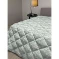 thumbnail image 2 of Abstract Down Alternative Comforter, Rhythmic Flowers Leaves Minimalist Blossom on Plain Backdrop Illustration, Microfiber Quilt for All Season, 5 Sizes, White and Pale Grey, by Ambesonne, 2 of 3
