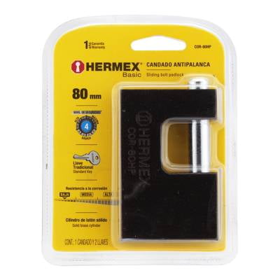 Candado Antipalanca Hermex 80 mm