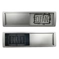 thumbnail image 1 of XIANXIAN Clean Dirty Dishwasher Magnet, Dirty Clean Sign for Dishwasher Easy to Read and Strong Slide for Changing Signs, Heavy Duty Magnet with Optional Stickers (Red & Green (Silver)), 1 of 5