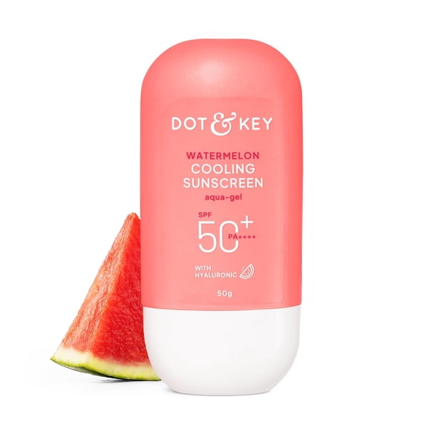 Protector solar Dot & Key Watermelon SPF 50 PA++++ con ácido hialurónico