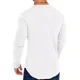 thumbnail image 4 of 2pz Playera Slim Fit Cuello Redondo Manga Larga Super Cómoda, 4 of 5