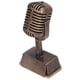 thumbnail image 2 of LetCart Trofeo De Premio De Música Micrófono Decorativo De Resina Sintética Adorno De Mesa Para Competencia De Canto En Casa, 2 of 14