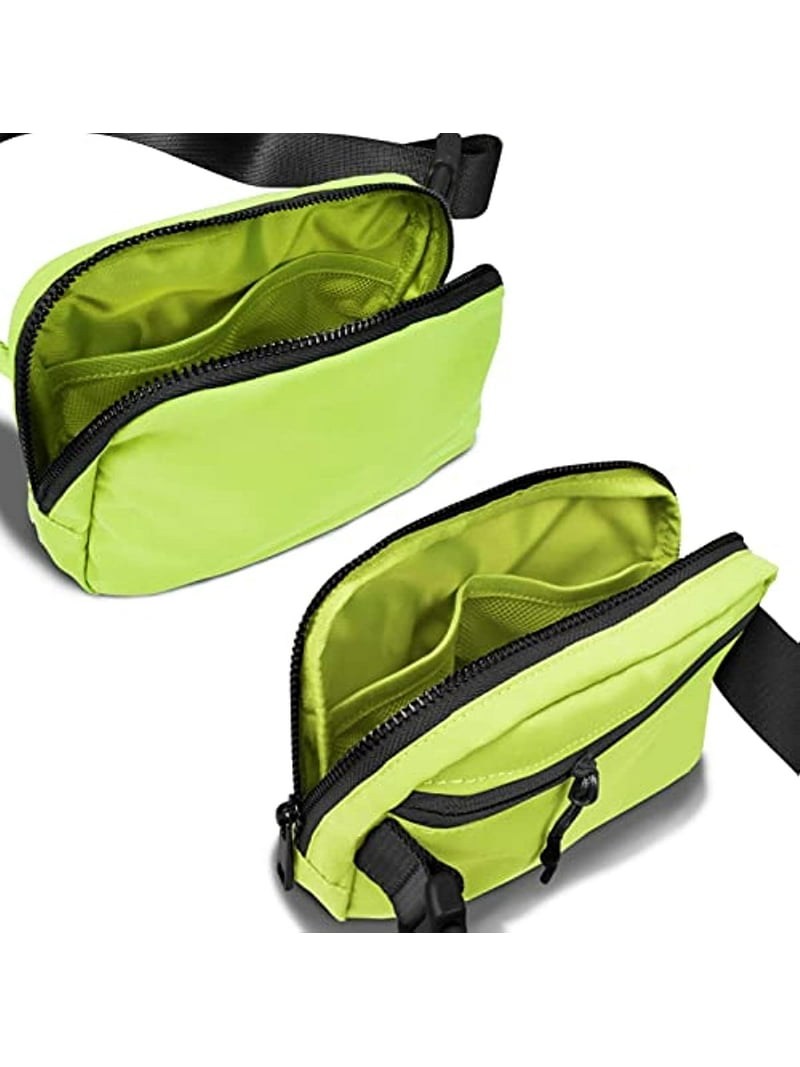 Fluorescent Yellow Neon Men Travel Bag