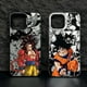 thumbnail image 2 of Funda de teléfono trasera plateada colorida de Dragon Ball Son Goku Comic para Apple iPhone 15 14 13 12 11 XS XR X Pro Max Plus, 2 of 5