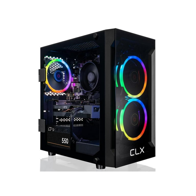 CLX SET Gaming Desktop - AMD Ryzen 7 5700X 3.4GHz 8-Core Processor
