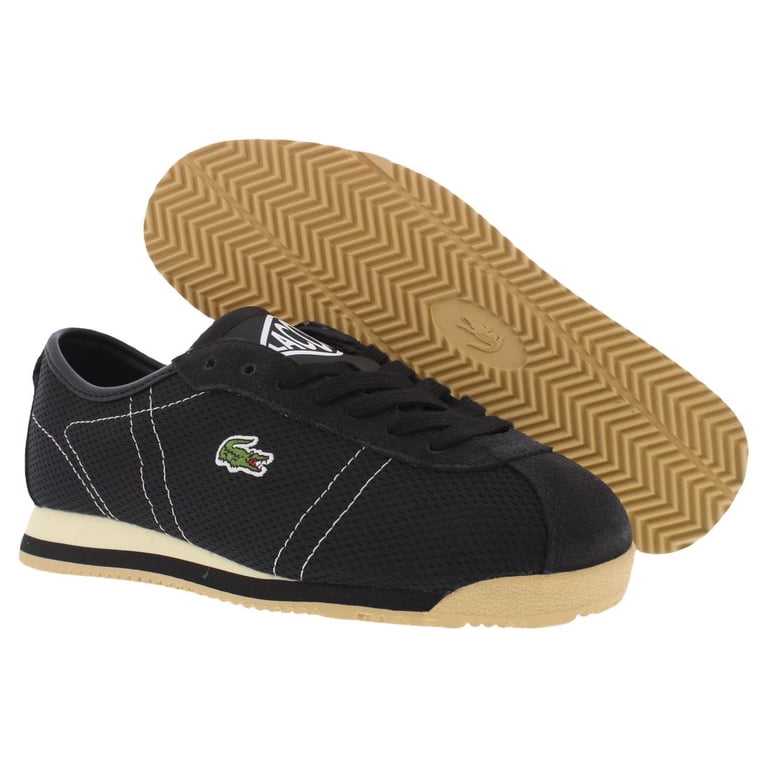 Lacoste Club-Low 125 Womens Shoes Size 5, Color: Black/Light