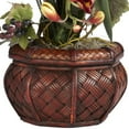 thumbnail image 4 of Cymbidium W/arrangement de Soie de Vase Décoratif, 4 of 5
