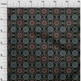 thumbnail image 3 of oneOone Cotton Cambric Black Fabric Tiles Dress Material Fabric Print Fabric By The Yard 42 Inch Wide, 3 of 4