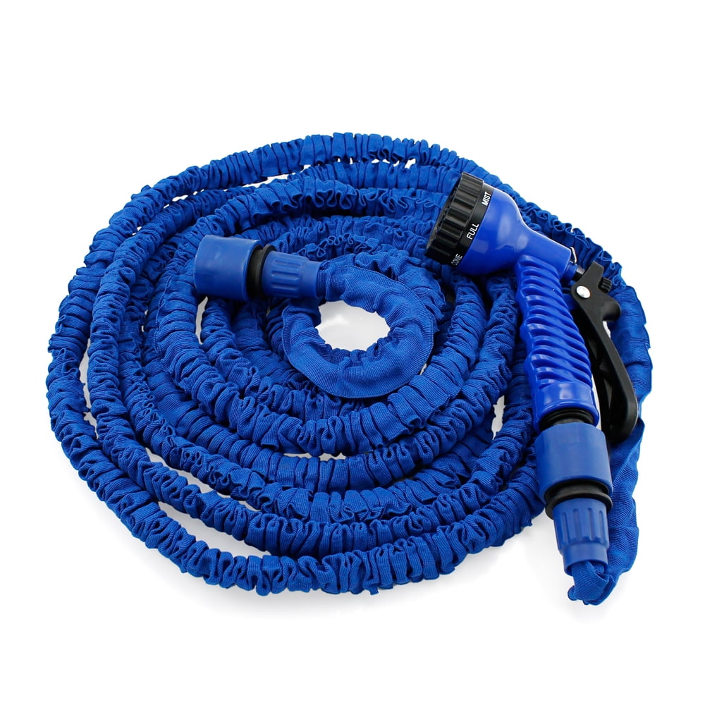 Where can you read reviews and complaints about Xhose expandable garden hoses?