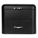 thumbnail image 1 of Contenedor de almacenamiento de pan de Metal perfecl portátil duradero color negro, 1 of 8