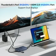 ACASIS Thunderbolt NVMe Dual Bay RAID Enclosure with High-Speed Transfer & Compatibility