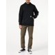 thumbnail image 2 of Sudadera Carhartt para hombre, holgada, con logotipo de peso medio, negra, 2 of 7